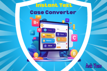 Instant text case converter